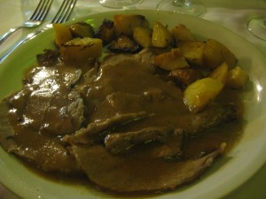 Roasted Veal with Potatoes